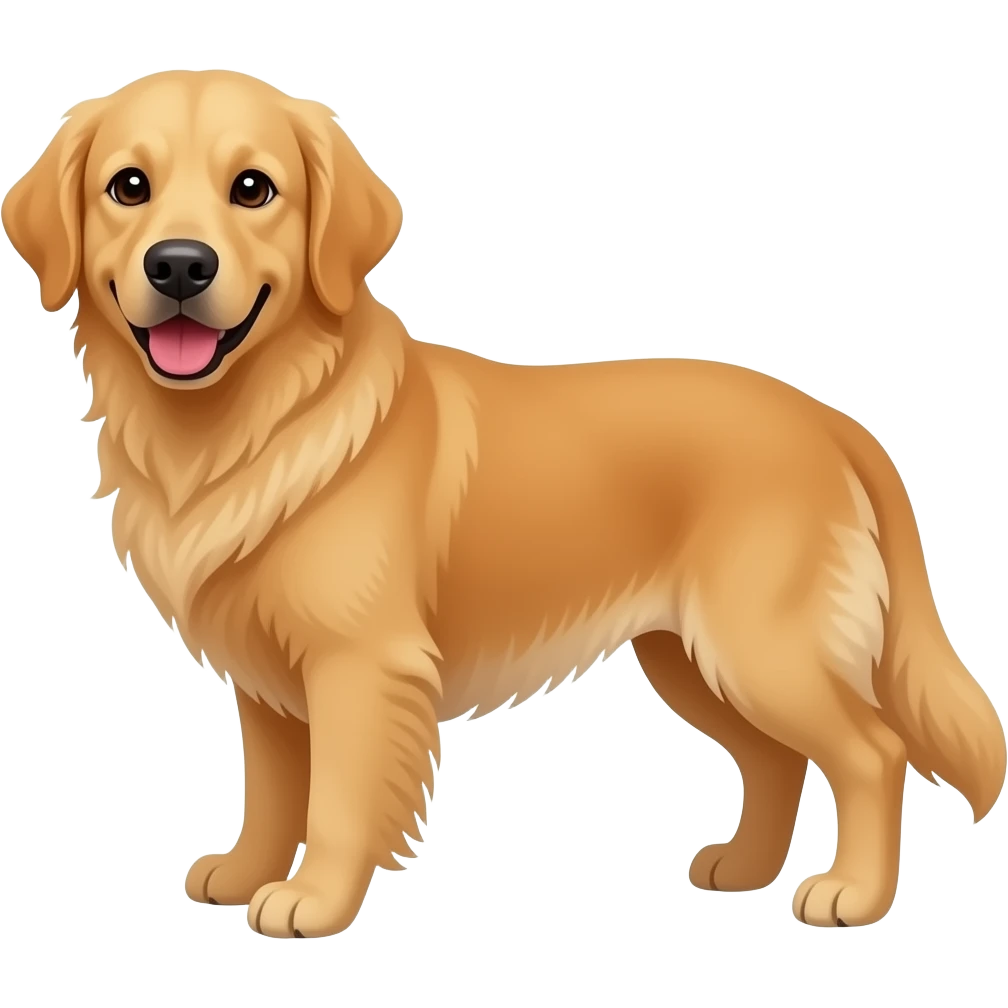 Golden retriever emoji