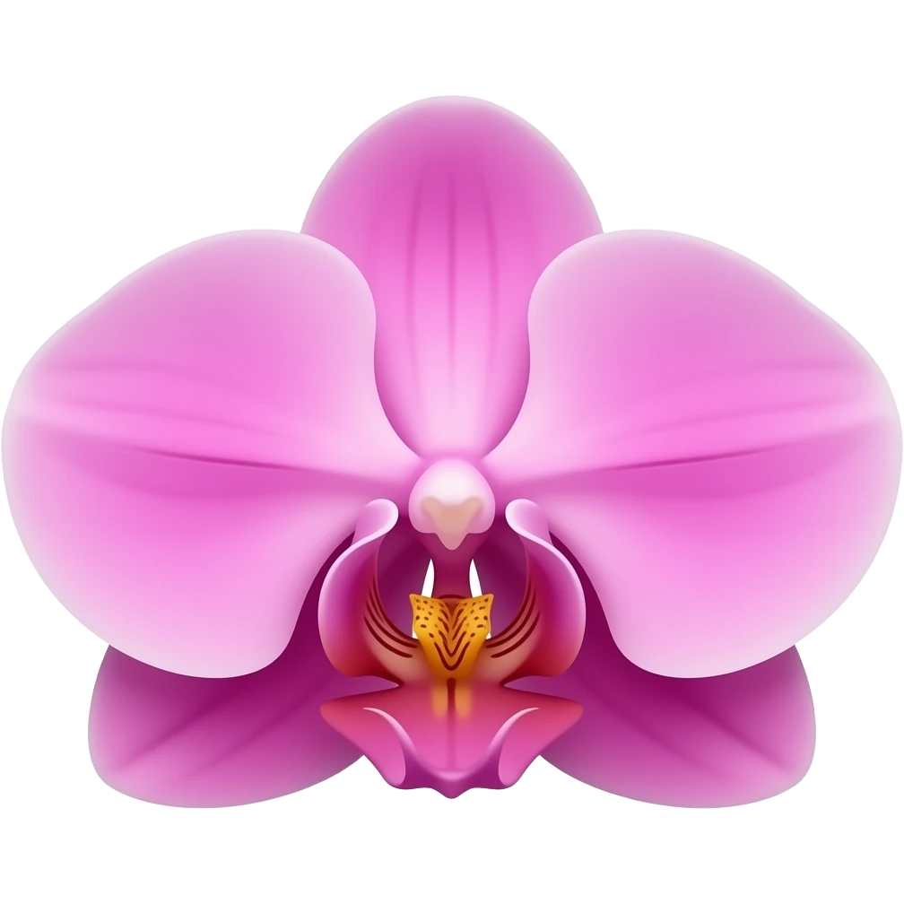 Pink Orchid emoji