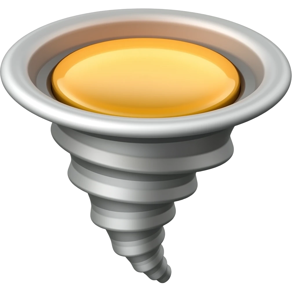 Tornado siren emoji