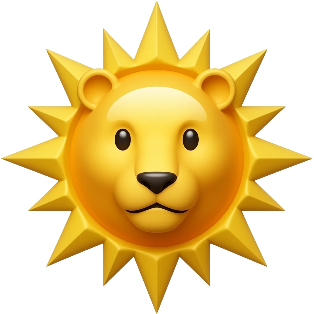 پرچم شیر خورشید  اصلی emoji