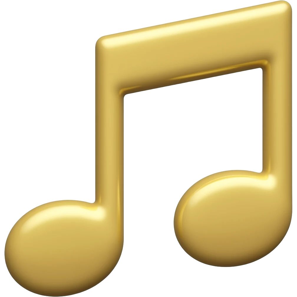 music notes emoji
