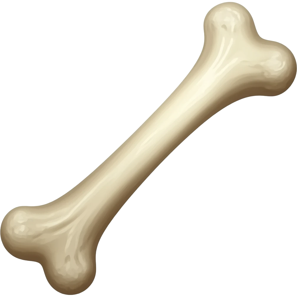 long bone emoji