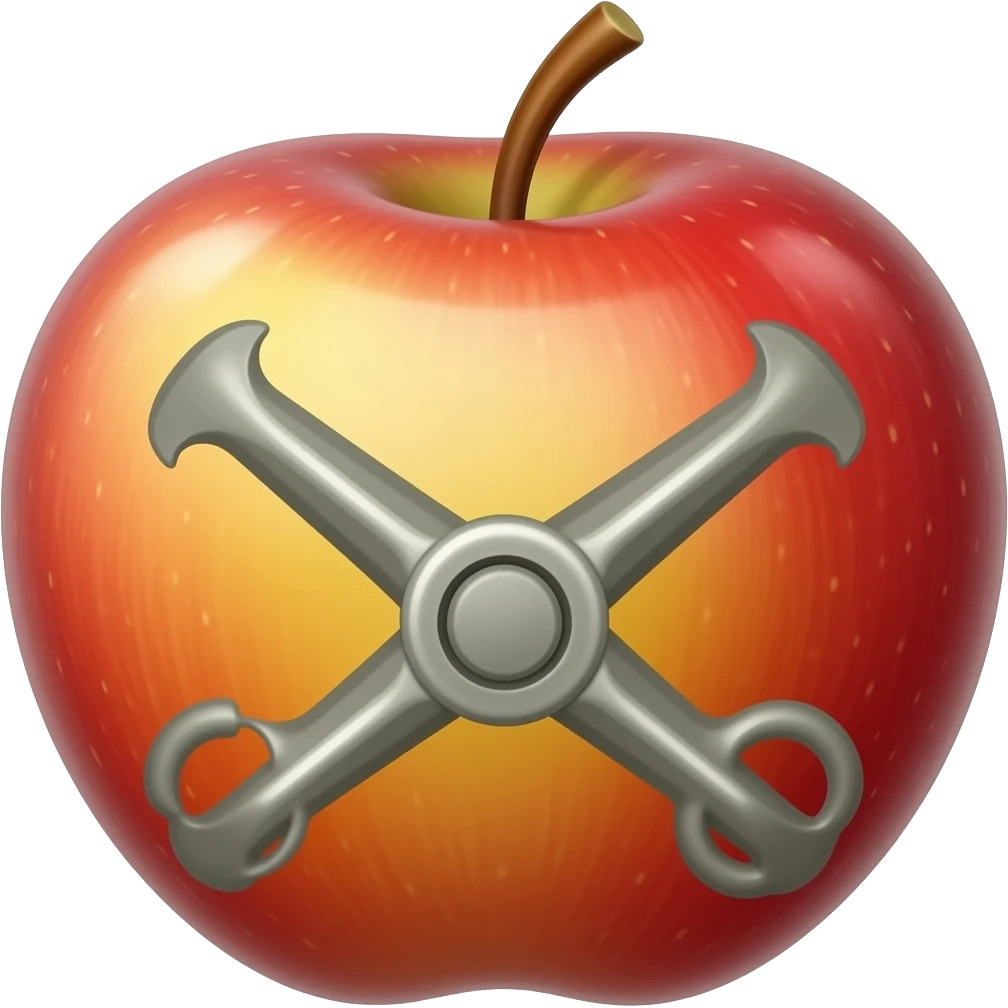 poison apple emoji