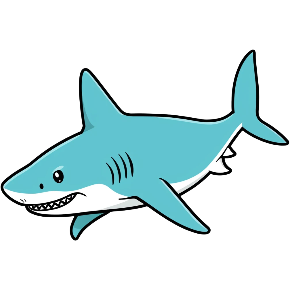 Shark emoji