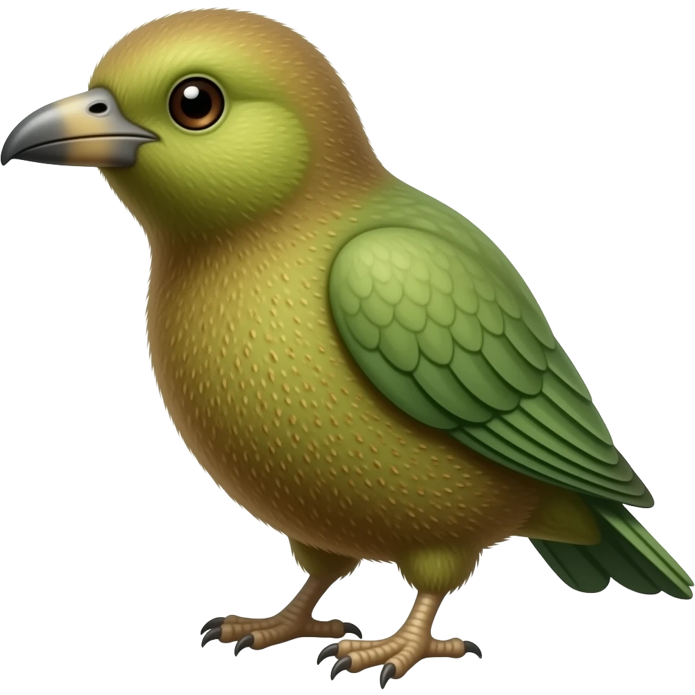 Kiwi bird big emoji