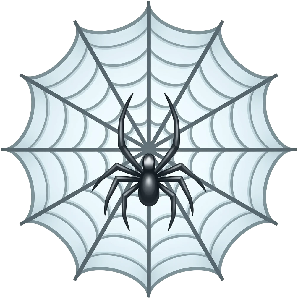 spider web emoji