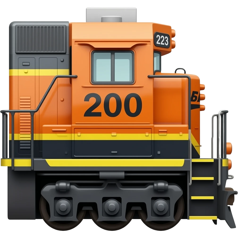 Bnsf gp-40 side view emoji
