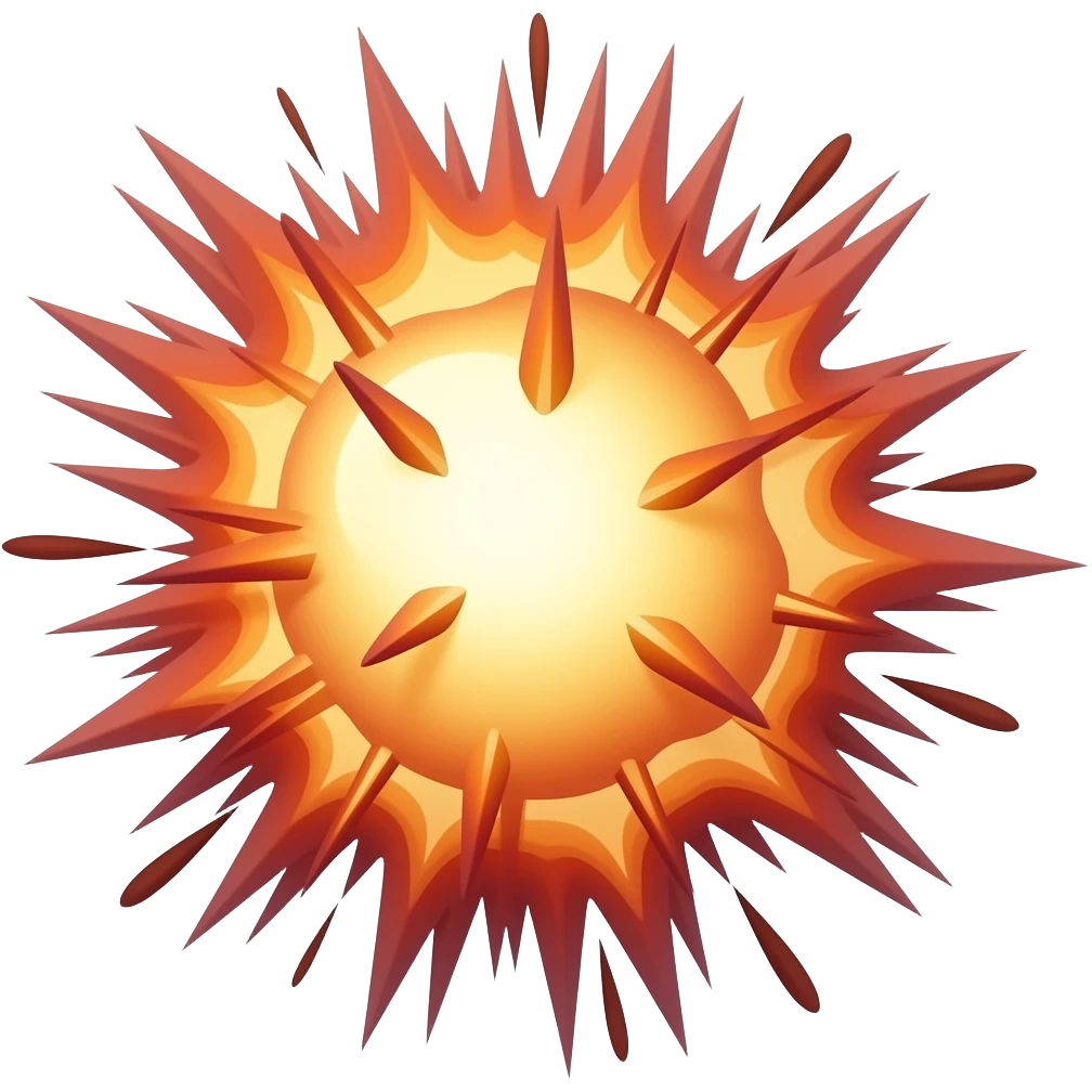 Micro explosão emoji