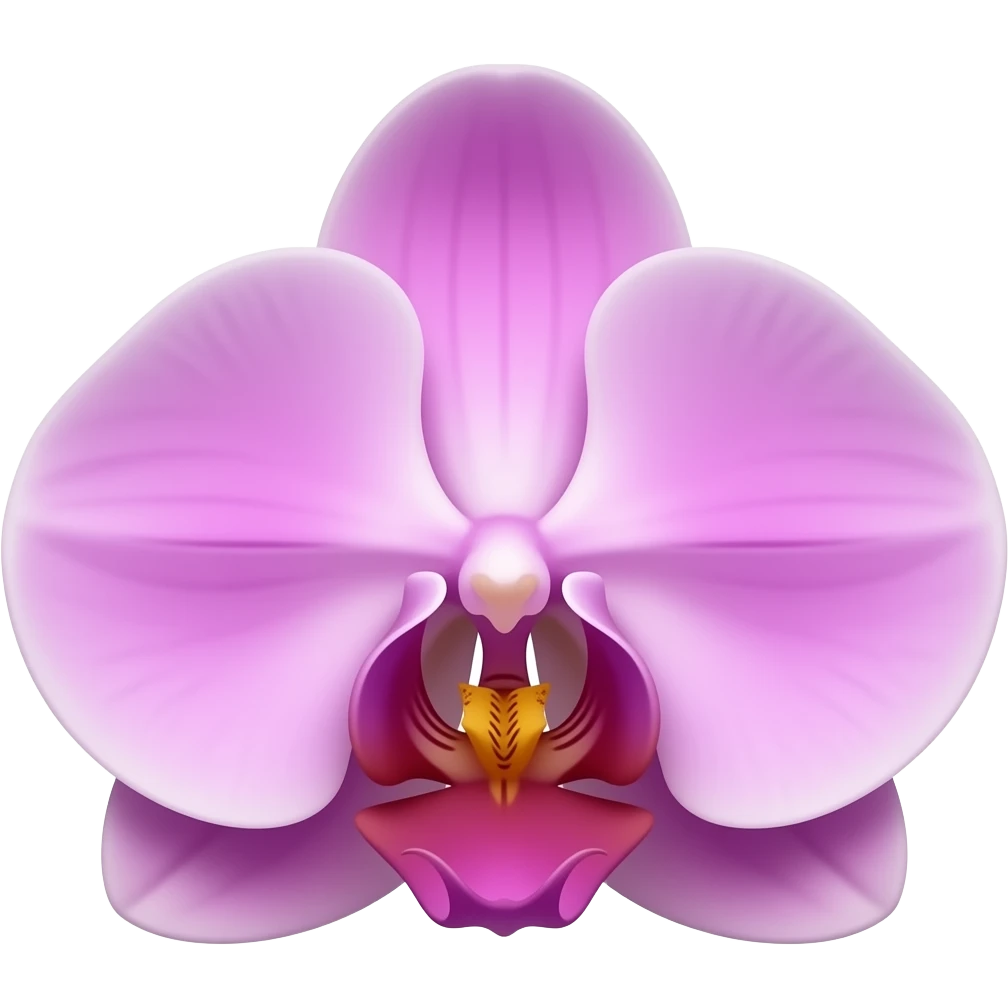 Orquídea morada emoji