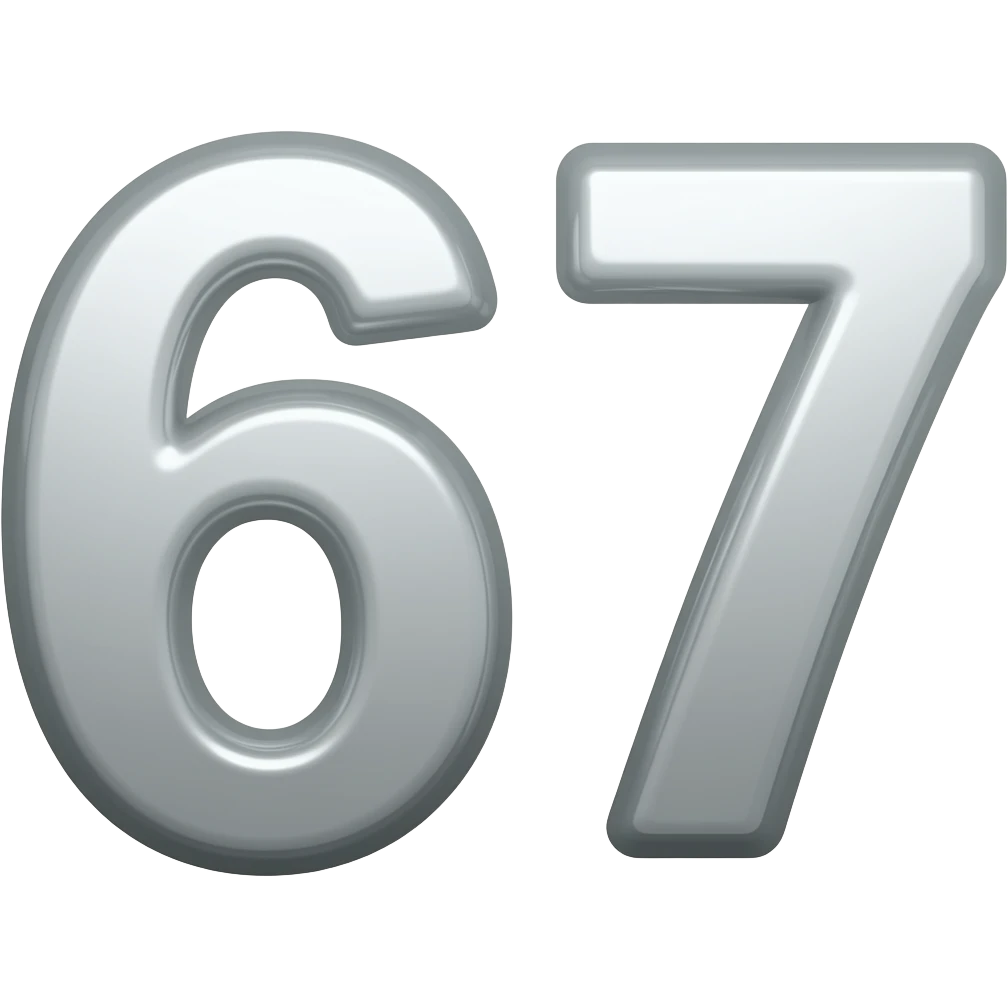 6 7 emoji