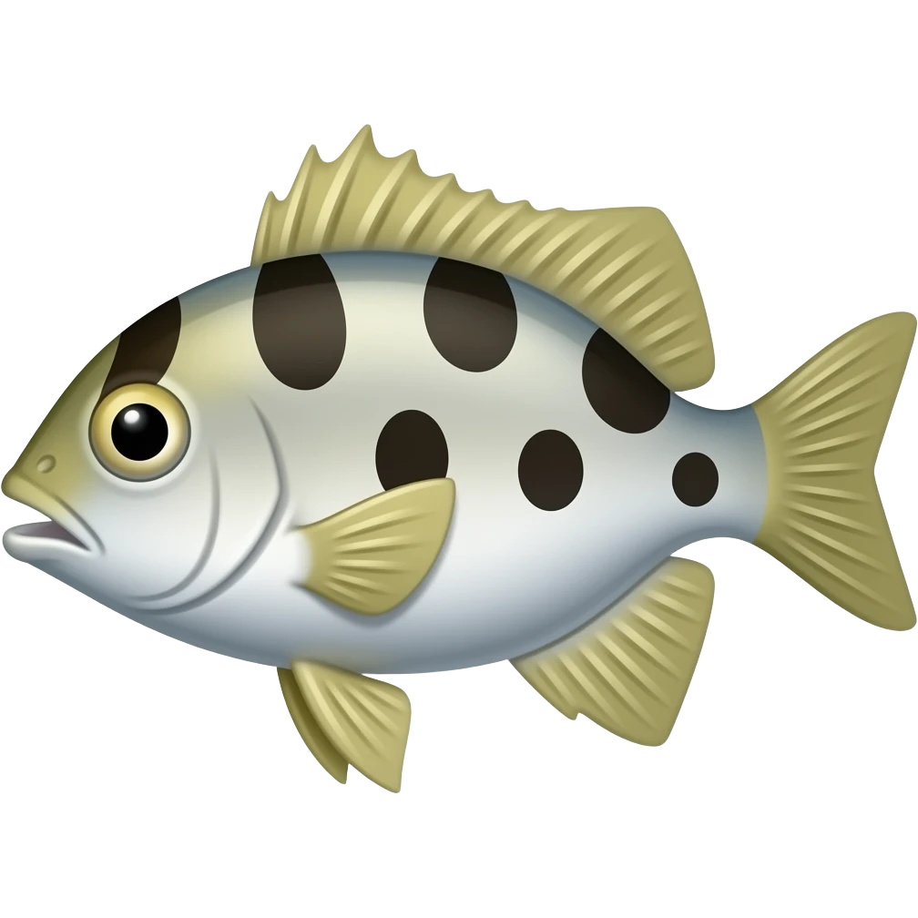 Spotted Fish emoji