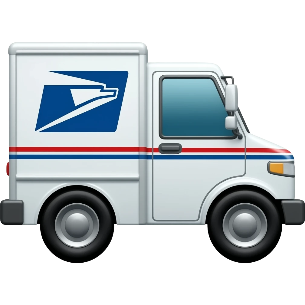 USPS truck emoji
