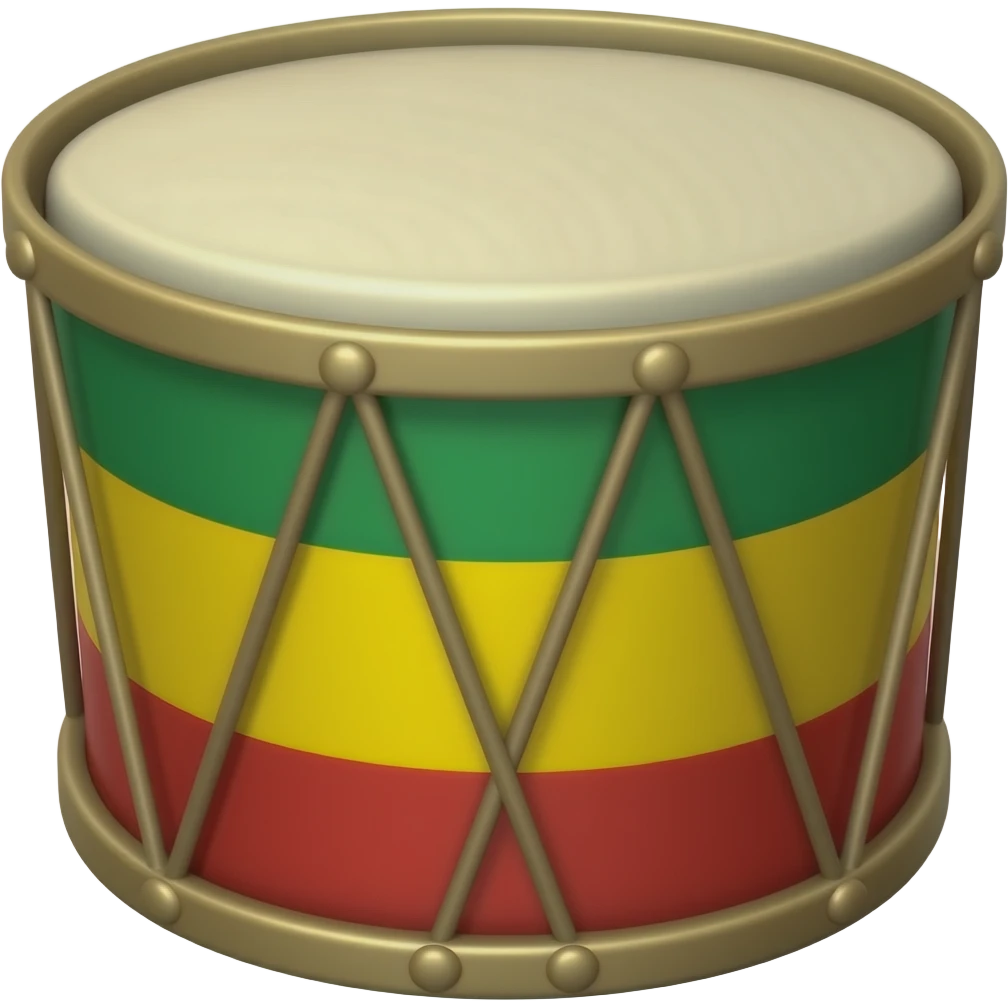 reggae drum emoji