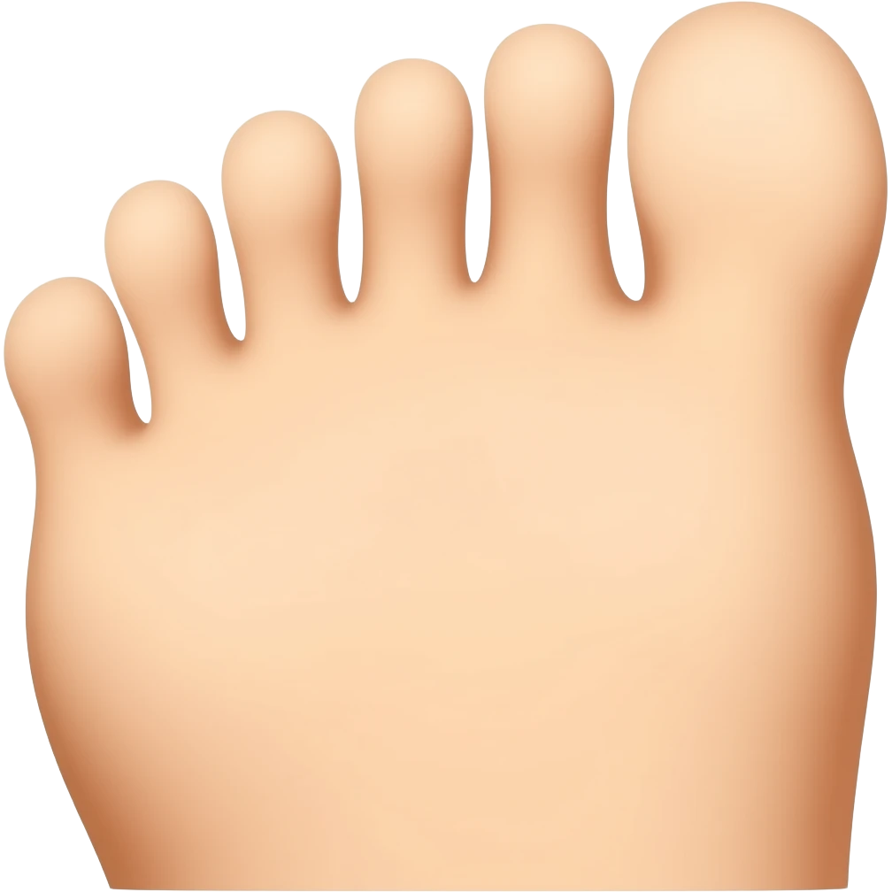 foot emoji