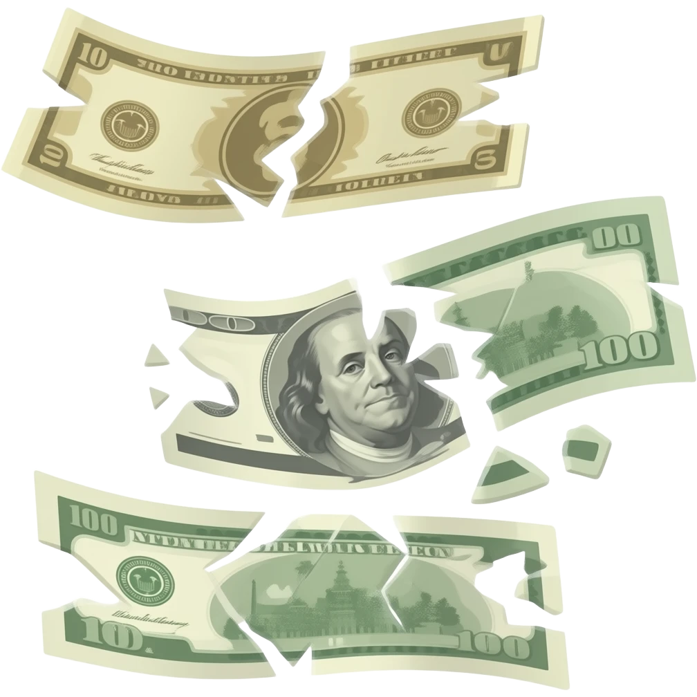 BROKE MONEY emoji