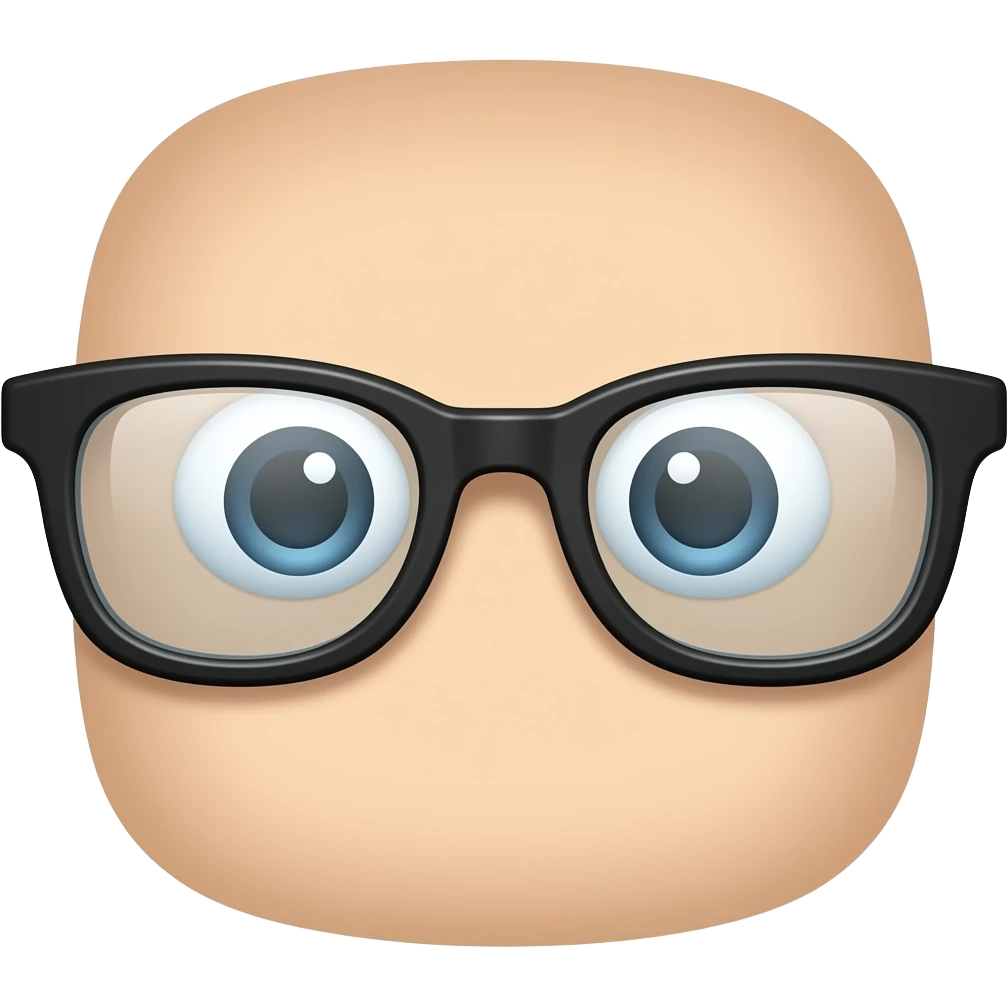 glasses emoji