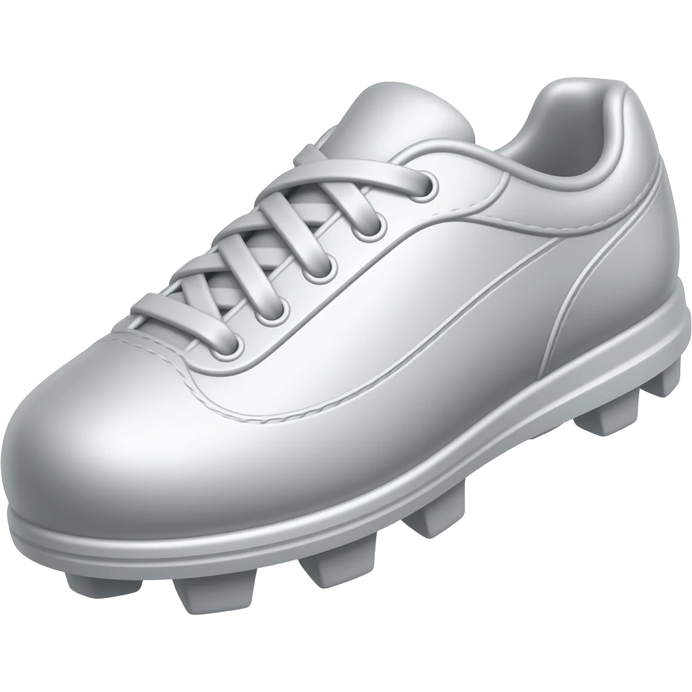 silver cleat emoji