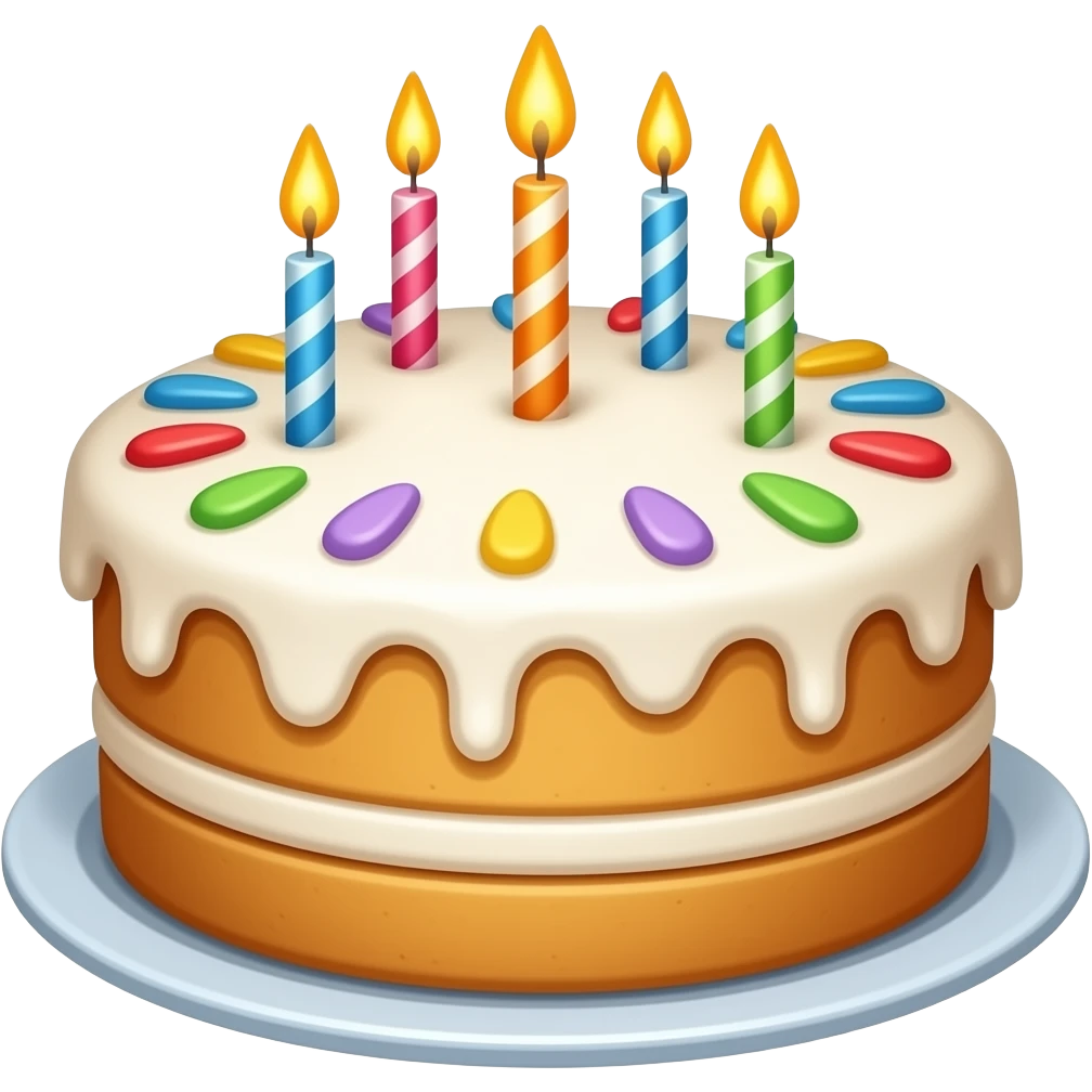 Happy birthday emoji