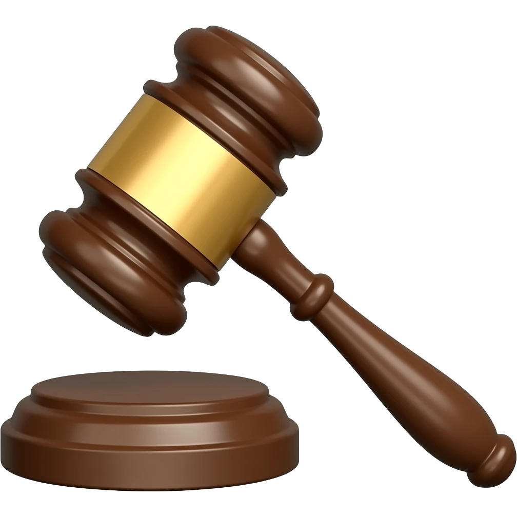 martillo de juez emoji