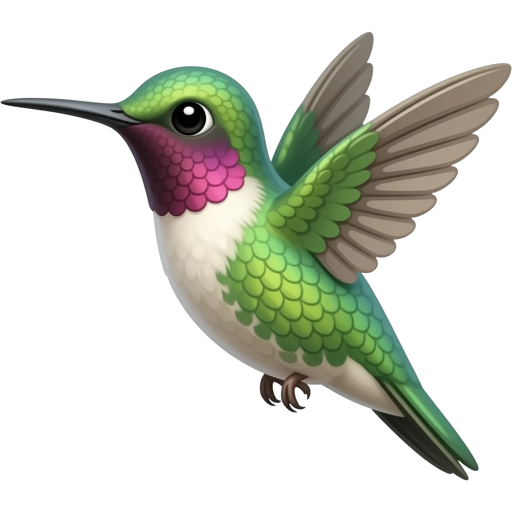 Colibri cute emoji