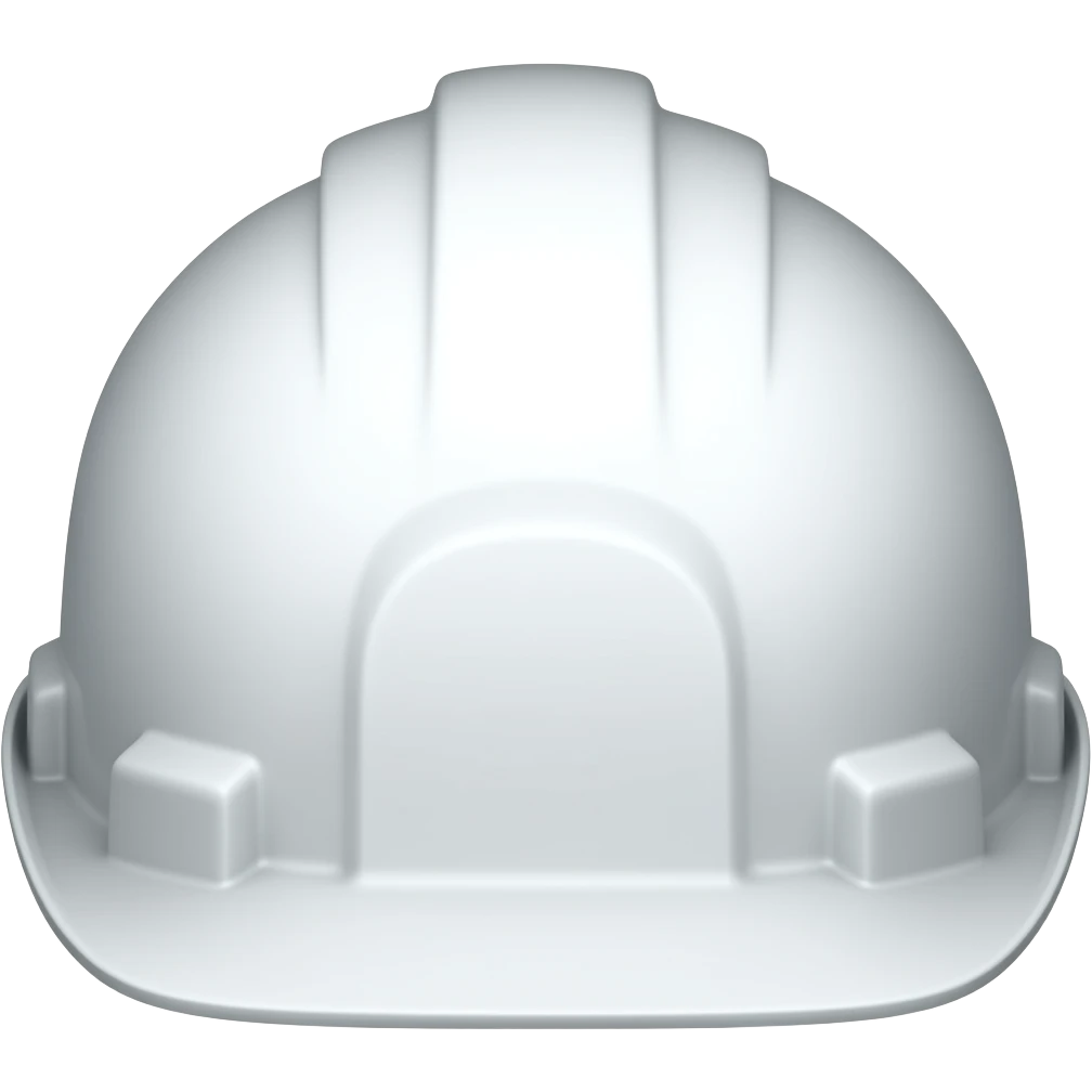 white engineer helmet emoji