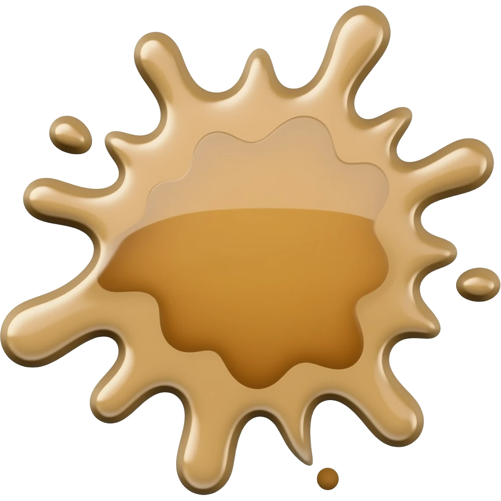 liquid stain emoji