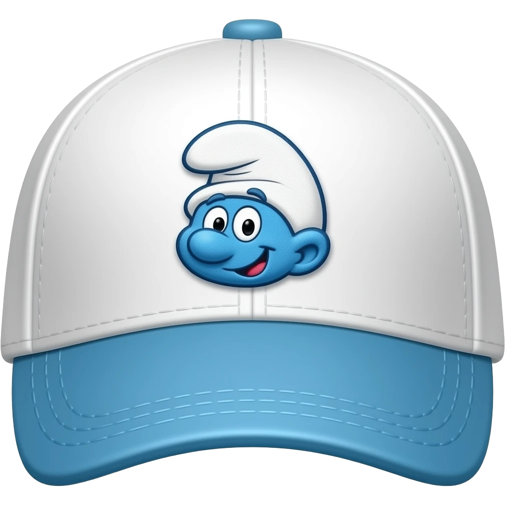 Smurf hat emoji
