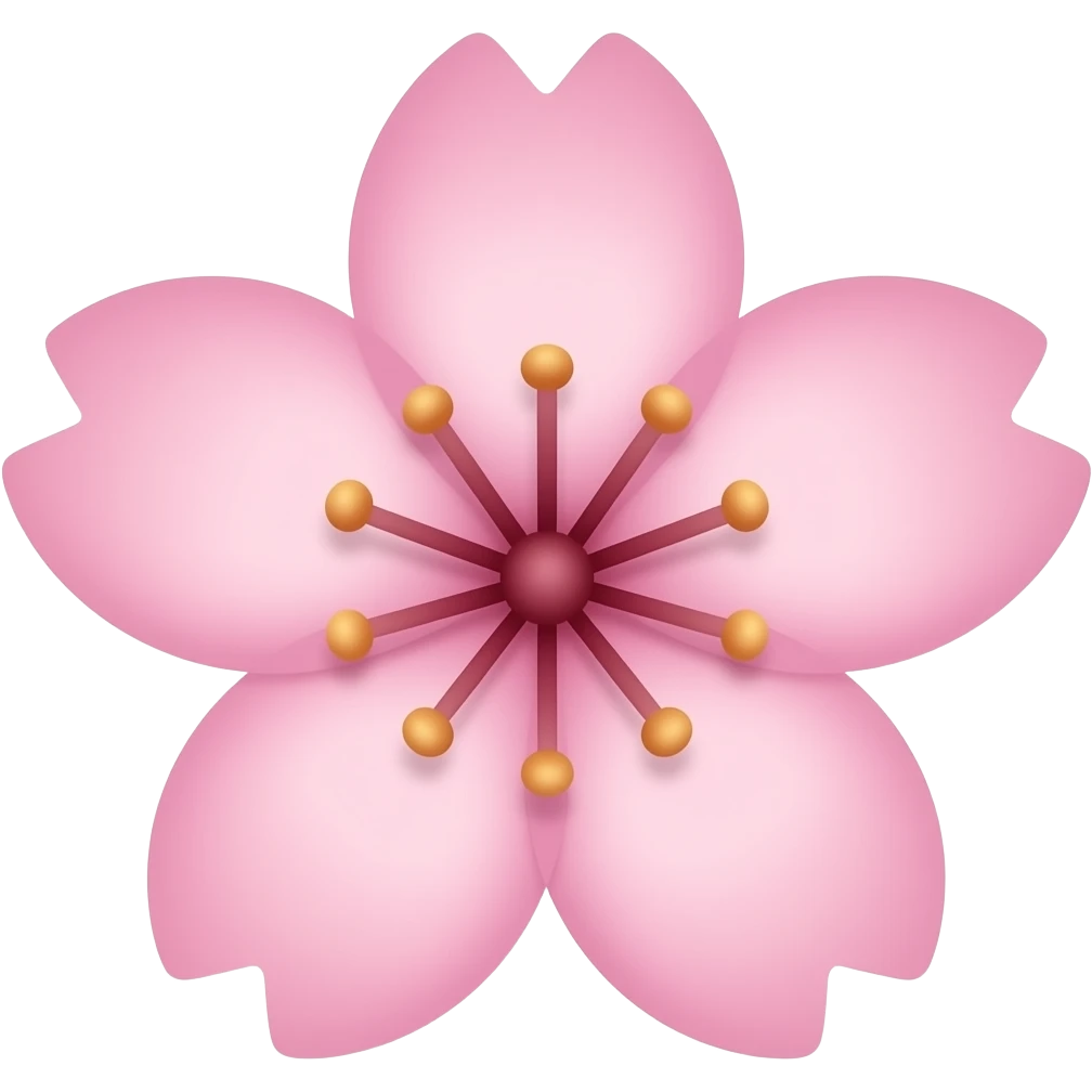 Star     Cherry blossom emoji