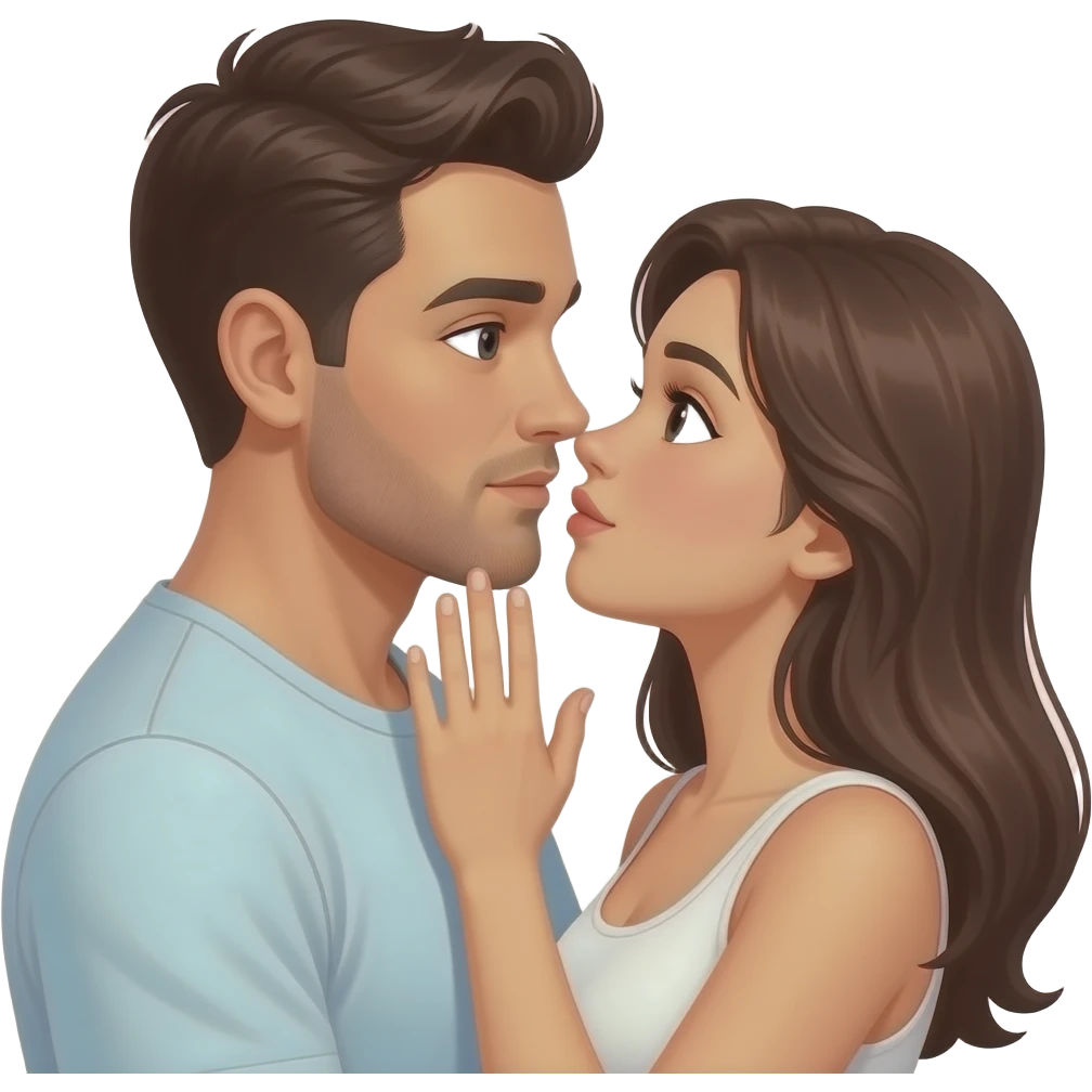 Sexual intercourse man woman emoji