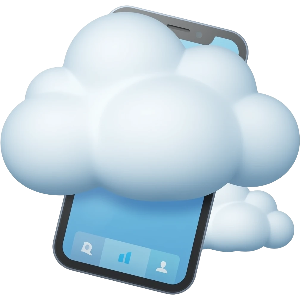 cloudphone emoji