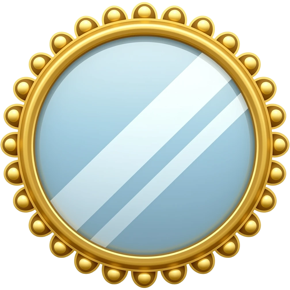 Mirror emoji