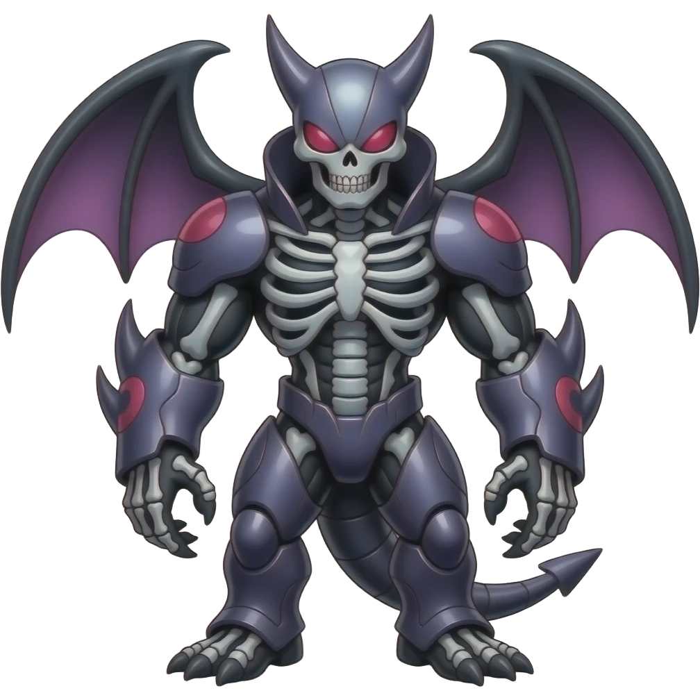 Shiny Badass Spectral Dusky Spooky Skull-faced Skeletal Cool Hot Stylish Handsome Alien-Salandit-Darkrai-Genesect-Monster-Fakémon-fusion (full body) emoji
