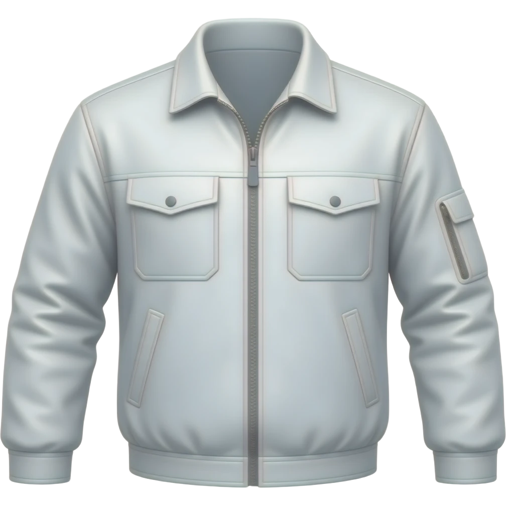 white painter jacket emoji