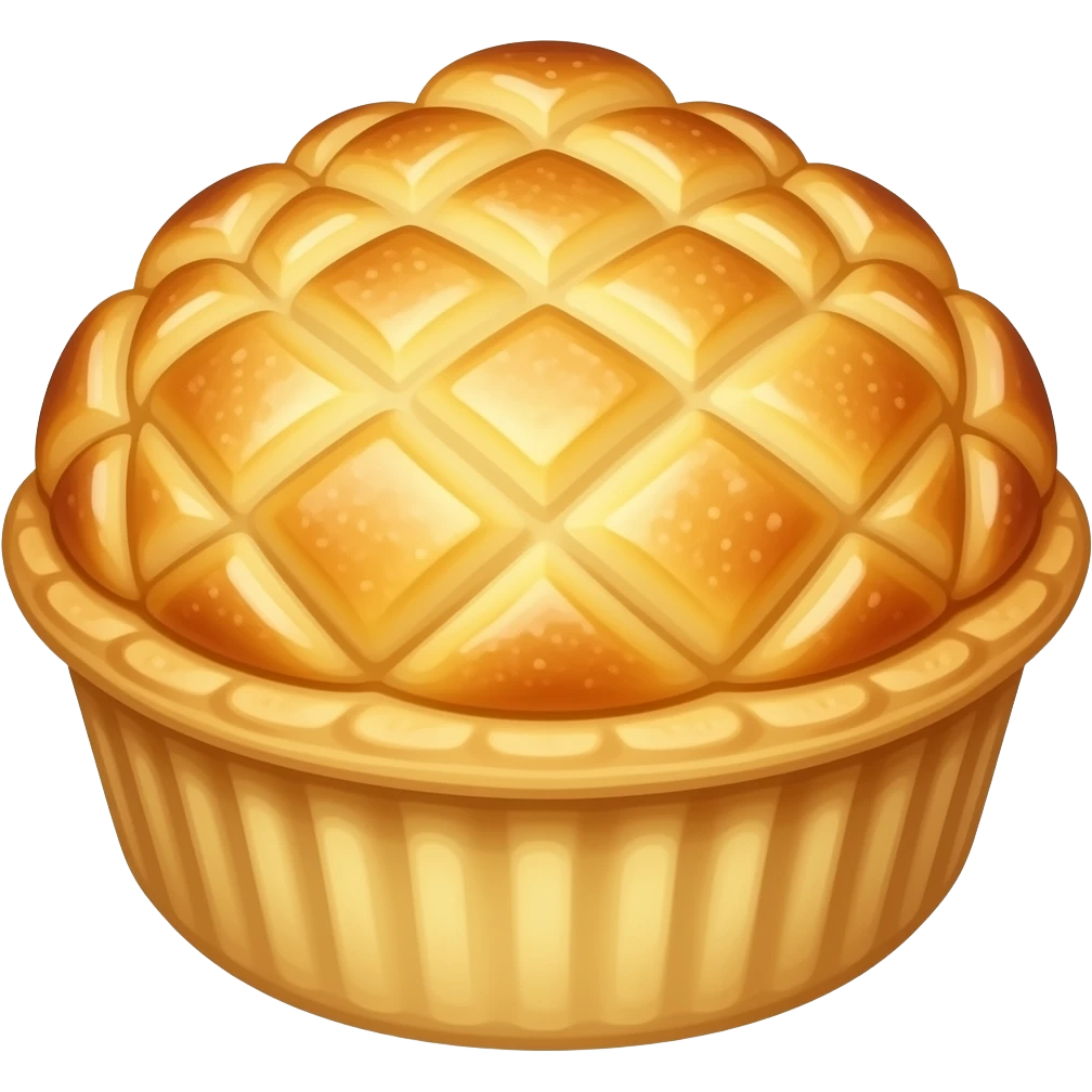 Pineapple pastry emoji