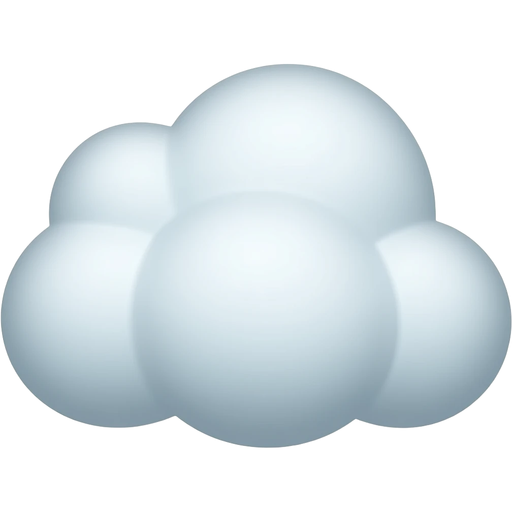 cloud emoji