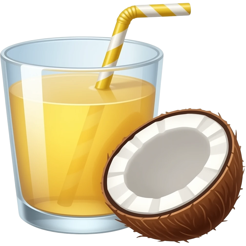 coconut juice emoji