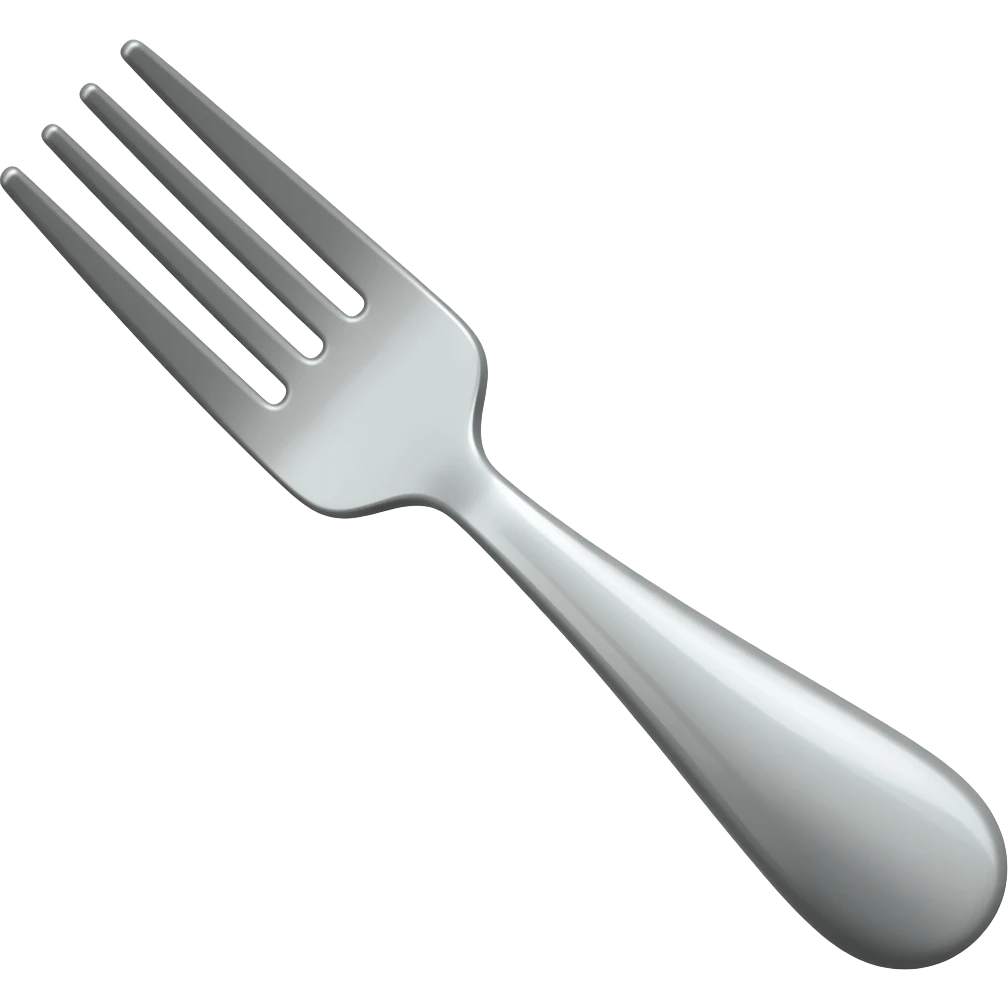 Fork emoji