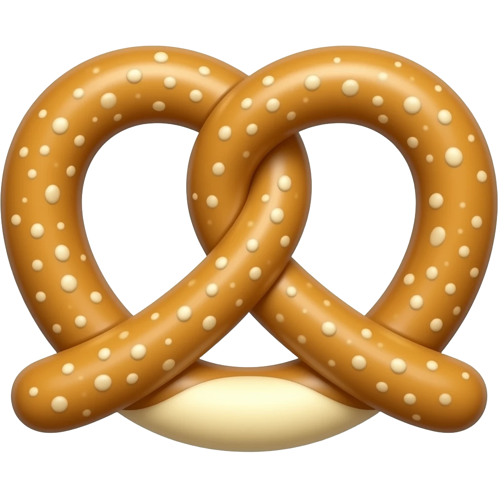 Pretzel emoji