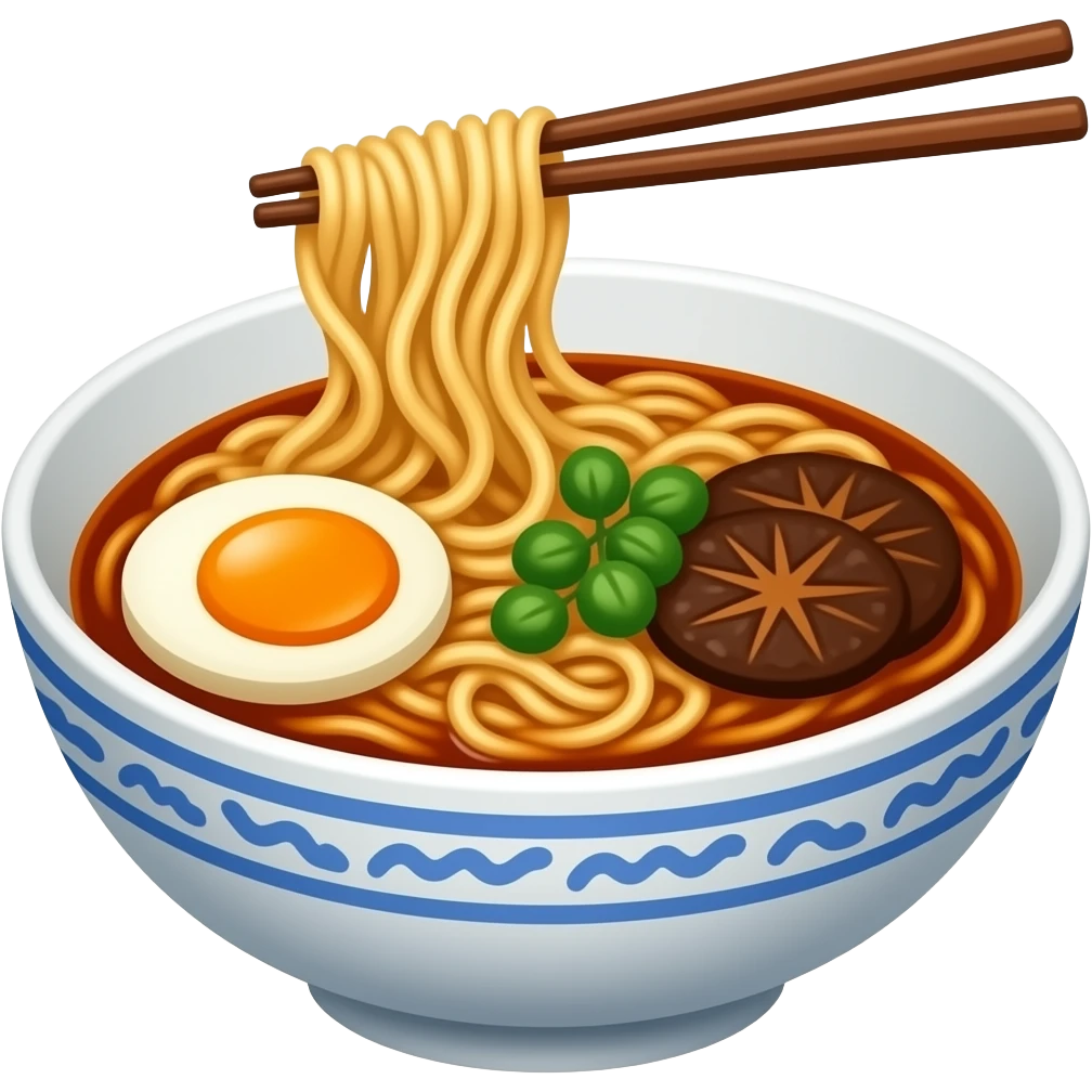 짜장라면 emoji
