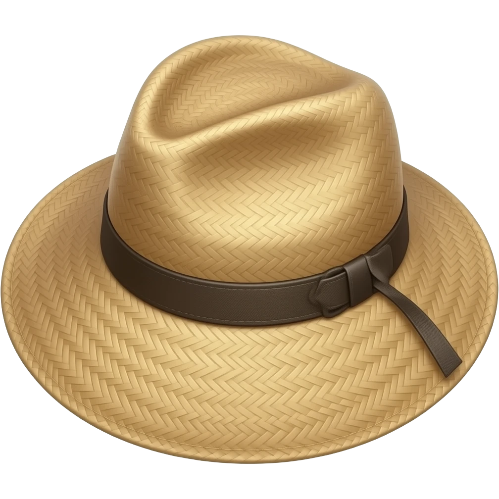 wide kasa hat emoji