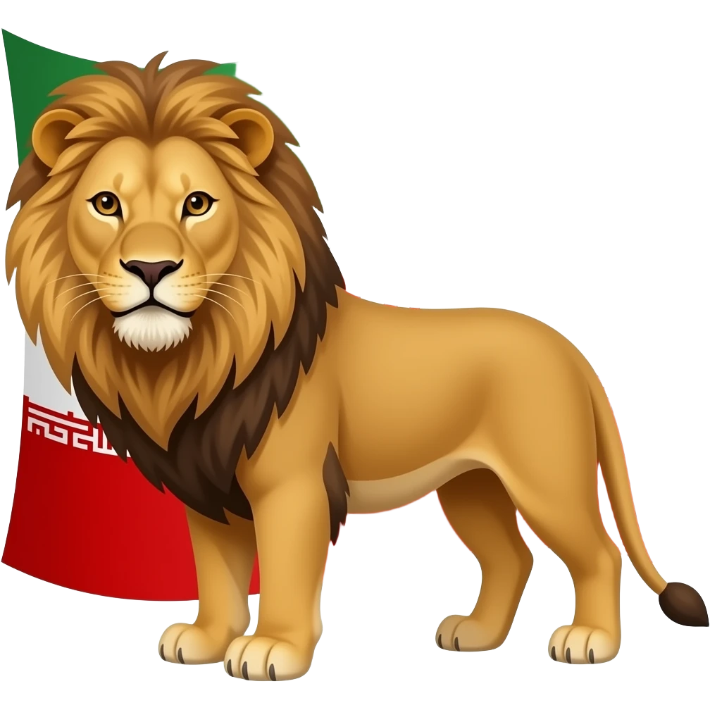 🇮🇷🦁 emoji