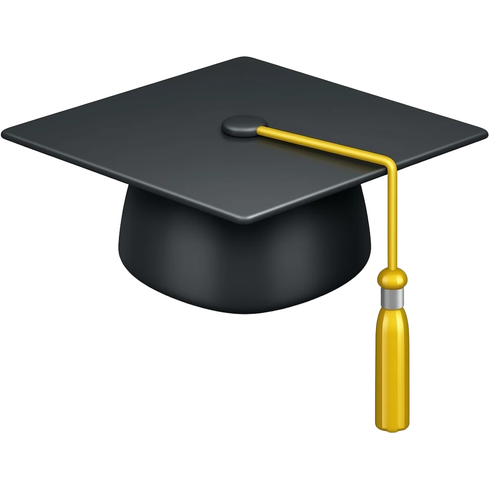 graduation cap emoji