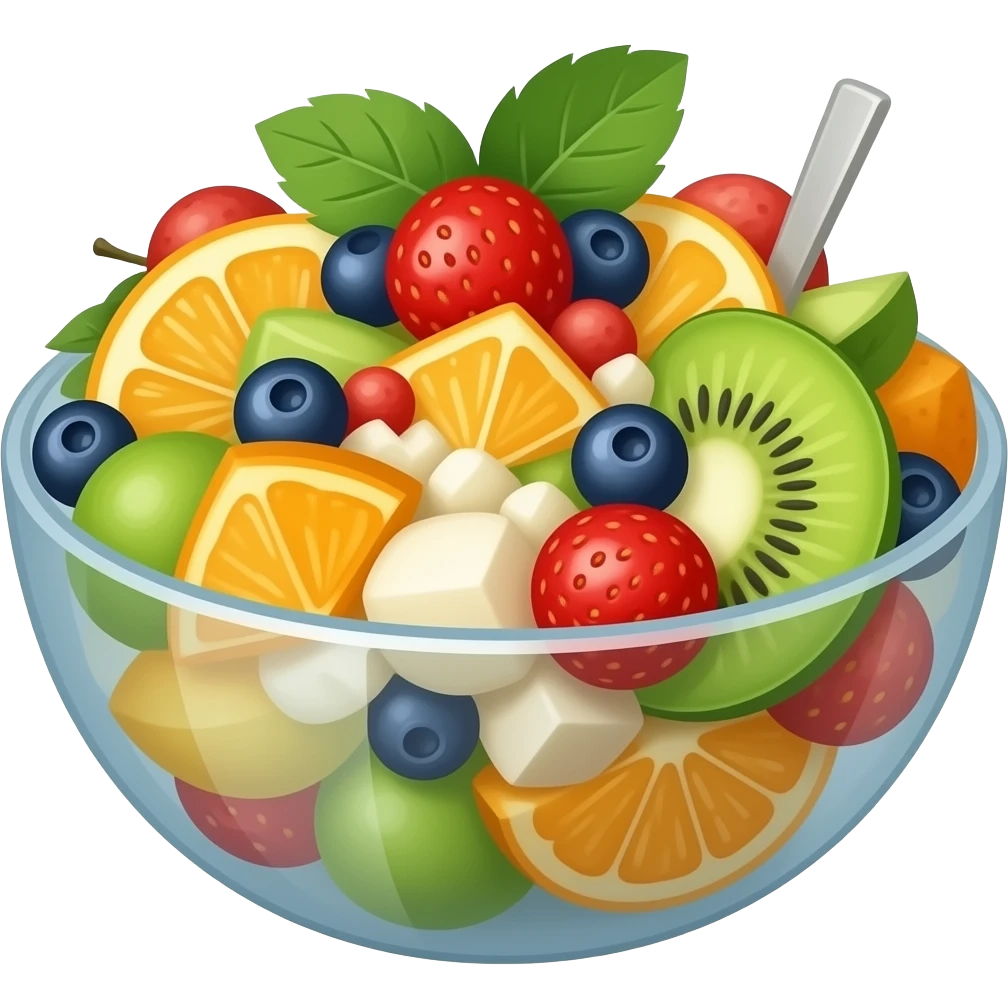 Ensalada de frutas emoji