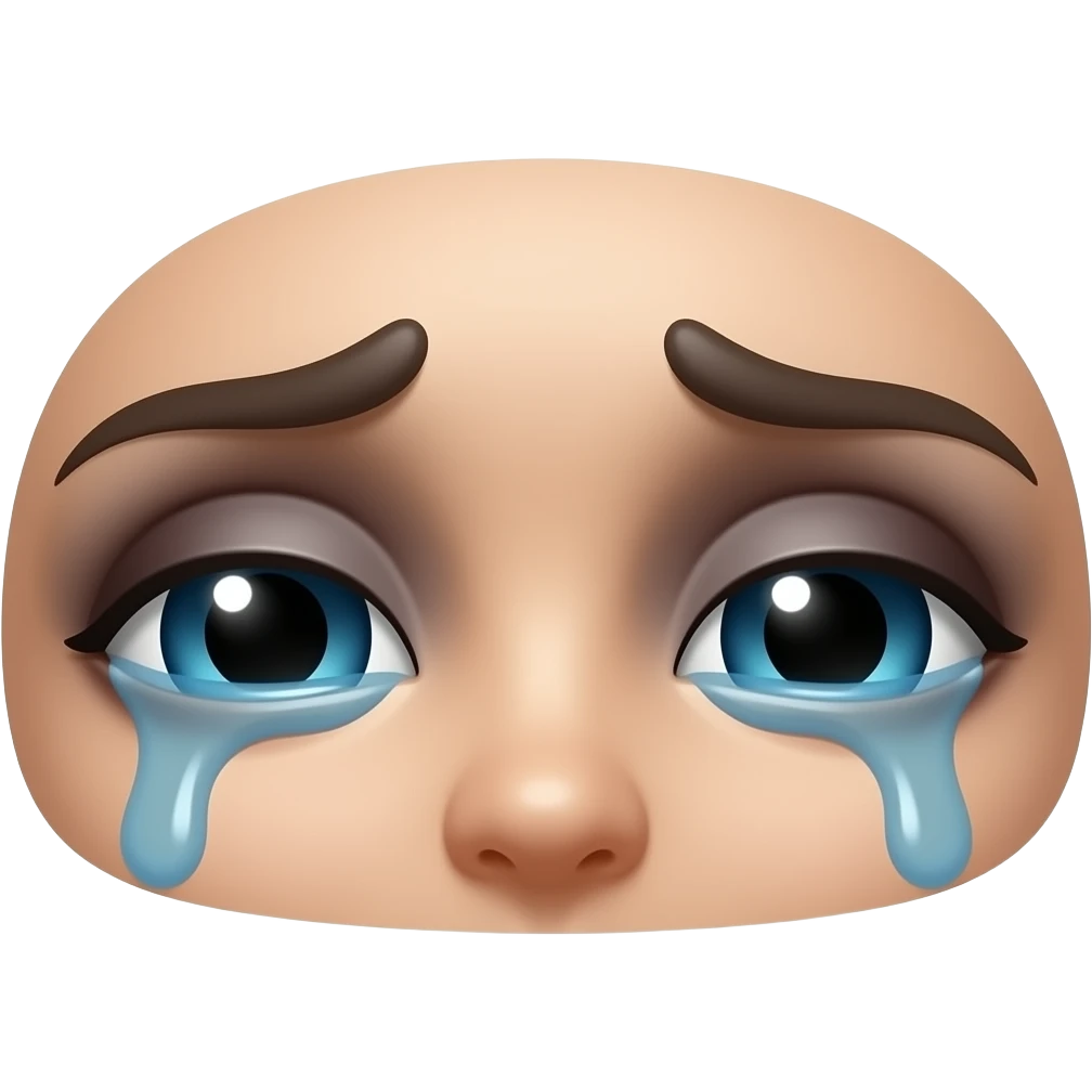 Ojitos triste emoji