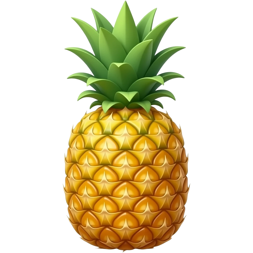 a pineapple emoji