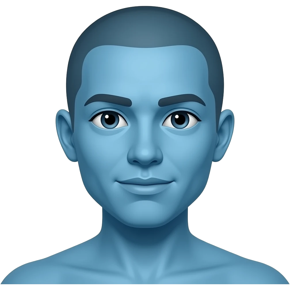 make him blue emoji