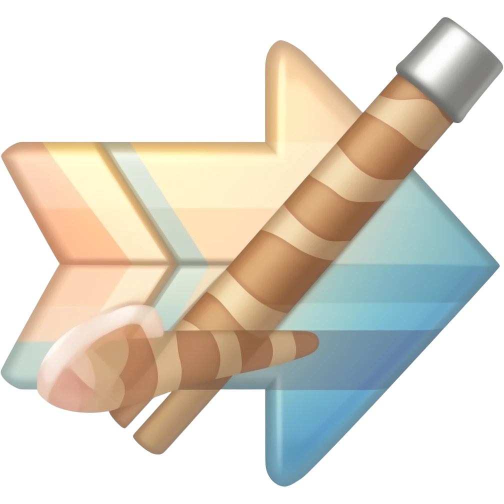 flecha cute emoji