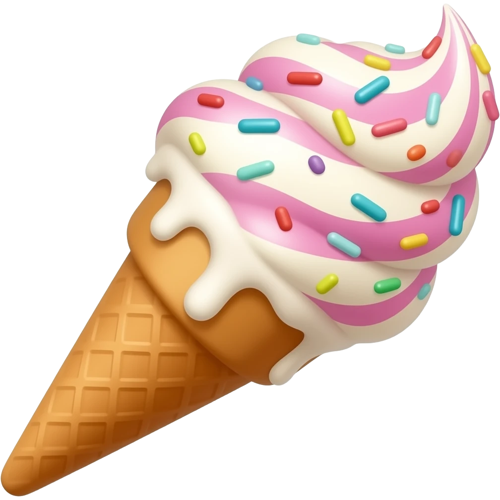 Ice cream emoji