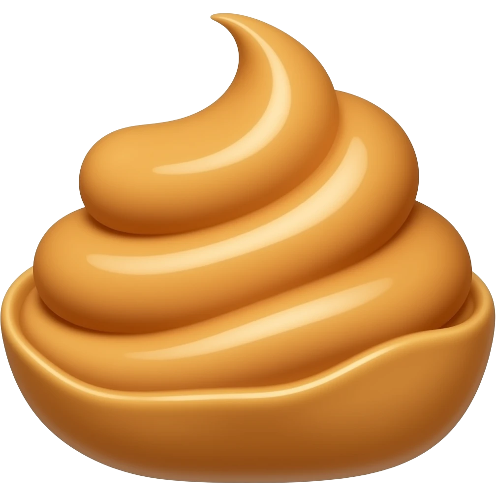 Peanut butter emoji