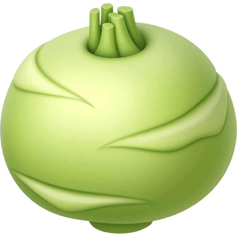 Kohlrabi emoji